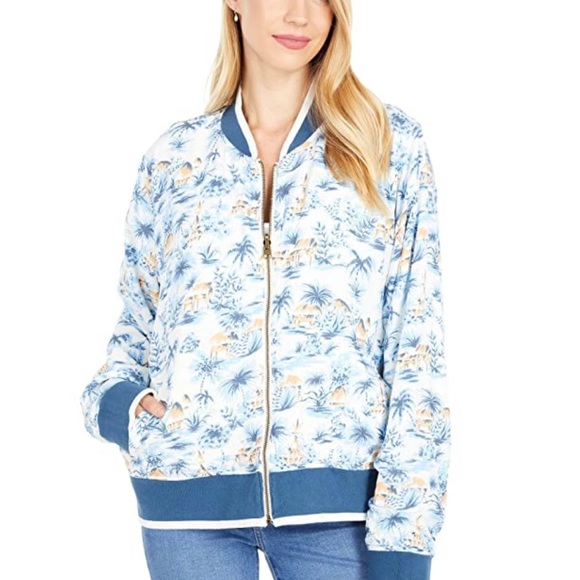 Nwt Faherty Jackets & Coats | Faherty Reversible Jacket | Color: White/Blue | - Picture 3 of 11